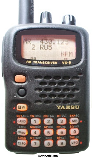 RigPix Database - Yaesu - VX-5R